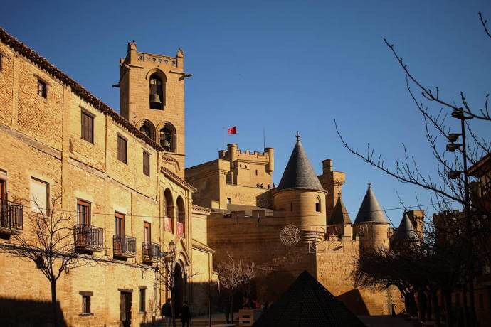 The town of Olite