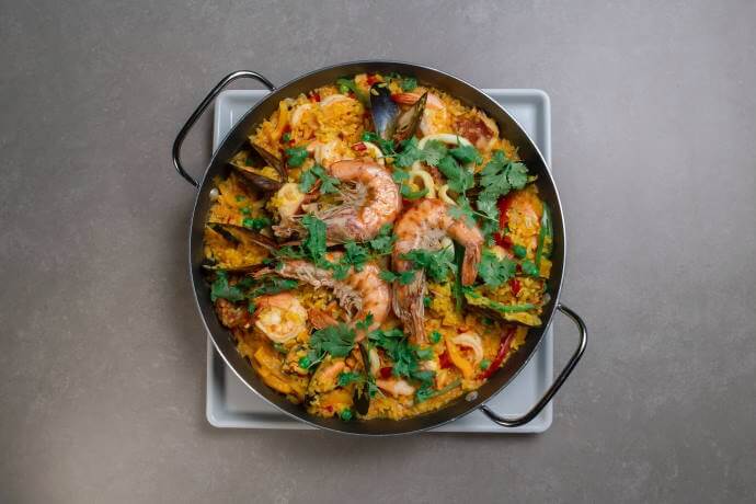What does “paella” mean?