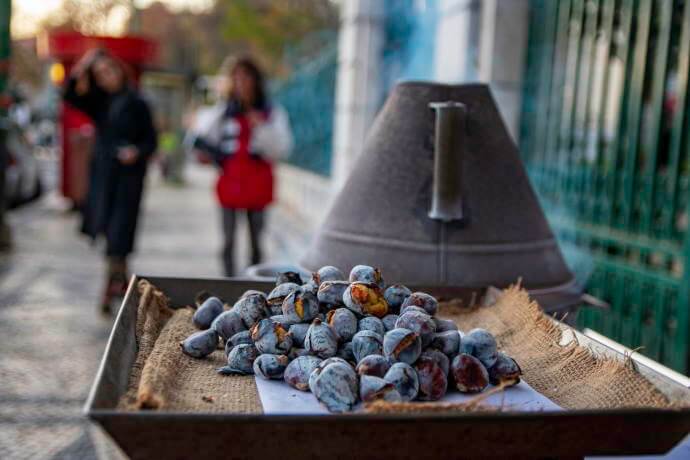 Chestnut is a beloved autumn symbol in Portugal